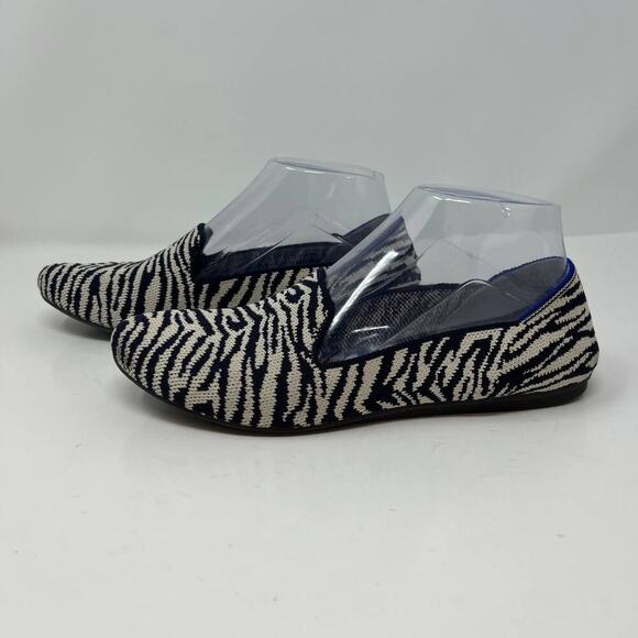 ROTHY'S Shoes - Rothy's The Almond Loafers Women's Size 7.5 Zebra Print